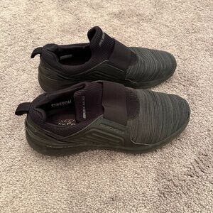 Skechers Men’s Black Slip-On Knit Comfort Sneakers